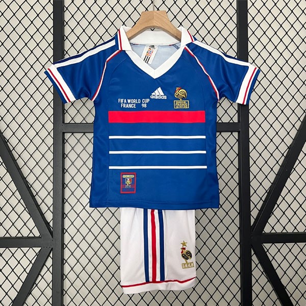 Camiseta Francia Primera Retro Niño 1998